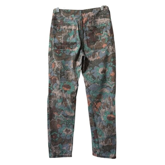 Pilcro Anthropologie Women Pants Colorful Size 27 The Wanderer Cotton Blend - Picture 2 of 14